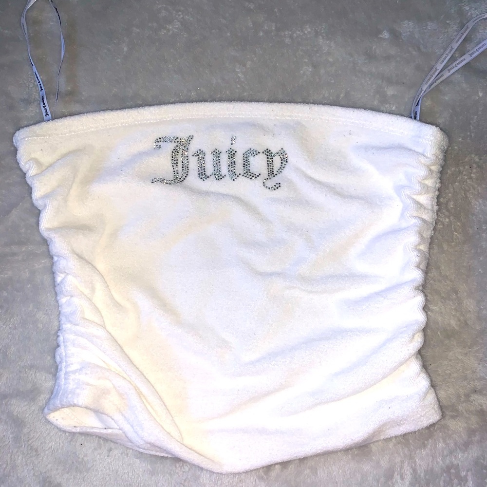 Juicy Couture Tube Top White